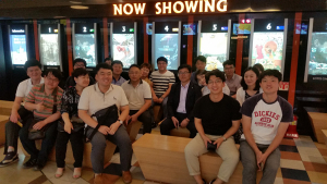 북삼읍, 직원 화합을 위한 단체 영화관람 실시