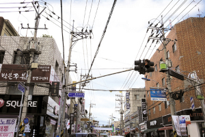 왜관1번가 전봇대 없어져 미관 개선<br>8개 읍·면 중심지사업, 균형발전 기대