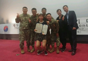 왜관초 최아정, 미8군 영어말하기 대회전국본선 우수상 수상