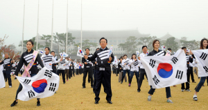 경상북도 공무원 ‘한국 독도’를 목청껏 외치다