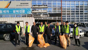 칠곡군 경제교통과, 환경정화활동 실시