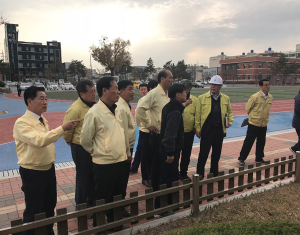 곽경호 도의원, 포항지역 지진피해 수능시험장-학교 현장방문