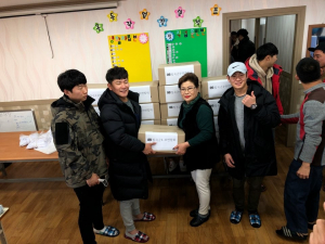 칠곡군청년농업인들, 사랑의 김장김치 전달