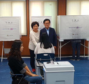 백선기 칠곡군수 후보, 칠곡문화원에서 ‘사전투표’