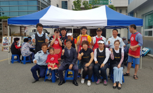 북삼읍, 행복나눔이 봉사단 음식봉사 활동