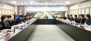 칠곡군의회, 집행부와 칠곡의 성장·도약을 이끌 혁신과제 논의