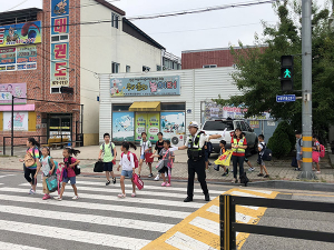 칠곡경찰서, 어린이의 안전한 통학로 확보를 위한 특별 근무계획 실시