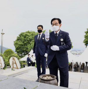 칠곡군, 제66회 현충일 추념식 개최
