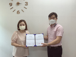 칠곡지역자활센터 한국건강관리협회경북지부, ㈜아이나리와 협력 MOU 각각 체결