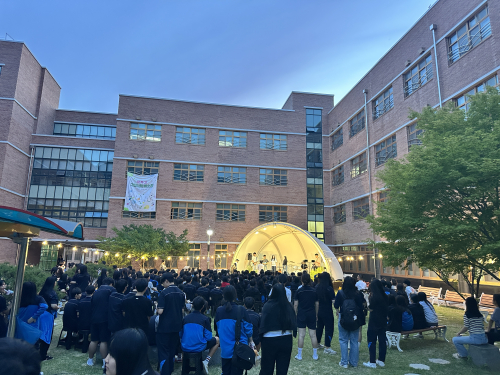 석적고, 2025학년도 제7회 그린나래버스킹 실시
