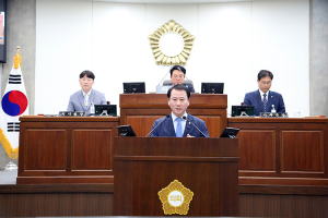구정회 칠곡군의원, 5분 자유발언