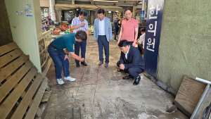 정희용 의원, 고령군·성주군·칠곡군 집중호우 피해 현장 점검