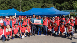 정희용 의원, “고령군· 성주군·칠곡군 당원협의회, 26 일 경남 합천군 찾아 봉사활동 실시 ”