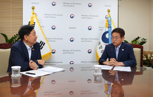 이철우 도지사, 경제부총리 만나 전방위 국비 지원 건의!