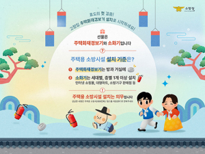 칠곡소방서, 추석 맞아 “주택용 소방시설 선물하기”집중 홍보