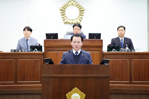 구정회 칠곡군의원, 5분 자유발언, 자생적 산업집적지 기업의 지원 확대 촉구
