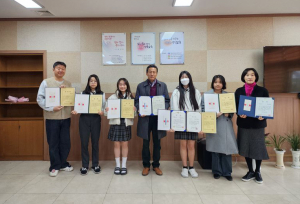 석적고, 대통령기 제45회 국민독서경진 경상북도대회 고등부 단체, 개인 최우수상 수상