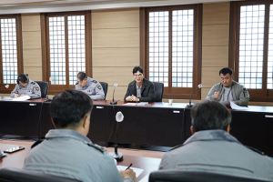 연말연시 앞두고 머리 맞댄 칠곡경찰...특별방범 전략회의 개최