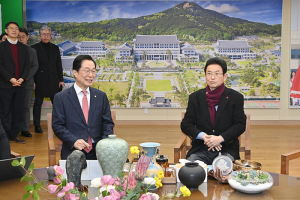 경북교육감‧경북도지사, 행정통합 교육 현안 논의