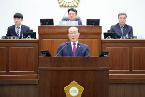 칠곡군의회 배성도 의원, 5분 자유발언에서