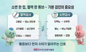 ‘기본 검진’의 가치... 소변·혈액 속에 ‘10년 건강’ 담겼다