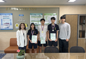 북삼중, 제55회 춘계 전국 중·고등학교 육상경기대회서 금1개, 은2개 획득