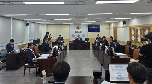 경상북도의회 행정보건복지위원회, 경상북도 시·군 선거구와 선거구별 의원정수 심사