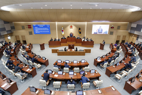 경상북도의회, 제363회 임시회 개회