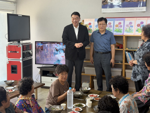 정희용 의원, 중복 맞아 고령군·성주군·칠곡군 관내 경로당 방문