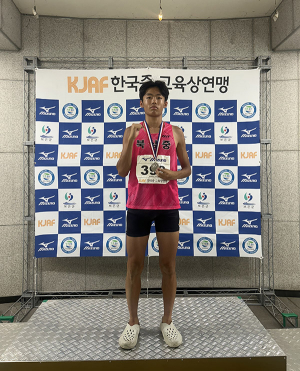 ‘북삼중, 제55회 추계 전국 중·고등학교 육상경기대회서 금1·은2 획득’