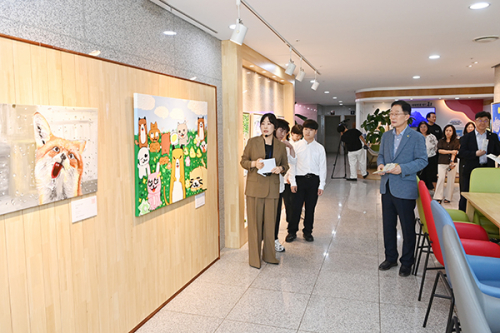경북교육청, 장애인미술단 ‘온그림’ 첫 단독 전시회 개최