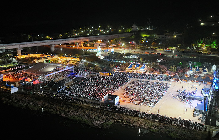 칠곡낙동강평화축제 역대 최대 45만 명 방문